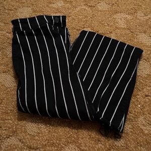 Cello Black and White Striped Women Jeans